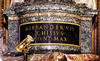 Alexander VII., Grabmal S. Pietro in Vaticano, Inschrift