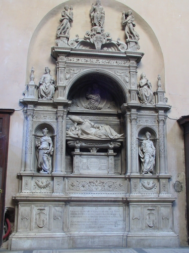 Ascanio Maria Sforza, Grabmal S. Maria del Popolo, Gesamtansicht