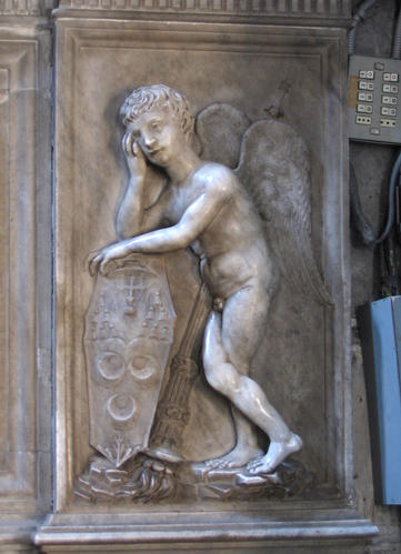 Bernardino Lonati, Grabmal S. Maria del Popolo, Putto