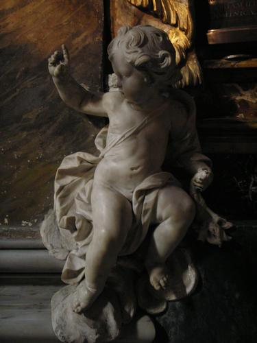 Carlo Colonna, Grabmal SS. Apostoli, Putto