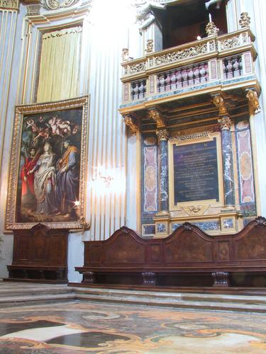 Cesare Baronio, Grabmal  S. Maria in Vallicella, Epitaph Gesamtansicht