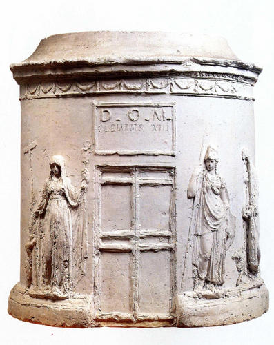 Clemens XIII., Modell Grabmal (Antonio Canova)