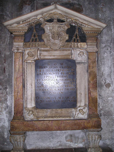 Bernardo Cles (Bernhard von Cles), Grabmal S. Vigilio, Gesamtansicht