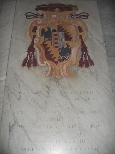 Cornelio Bentivoglio, Grabmal S. Cecilia, Gesamtansicht