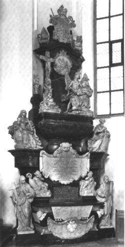 Damian Hugo Philipp von Schönborn, Grabmal St. Peter, Gesamtansicht