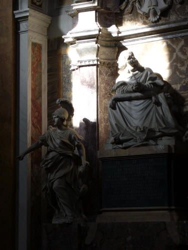 Giovanni Battista de Luca, Grabmal Spirito Santo dei Napoletani, Justitia