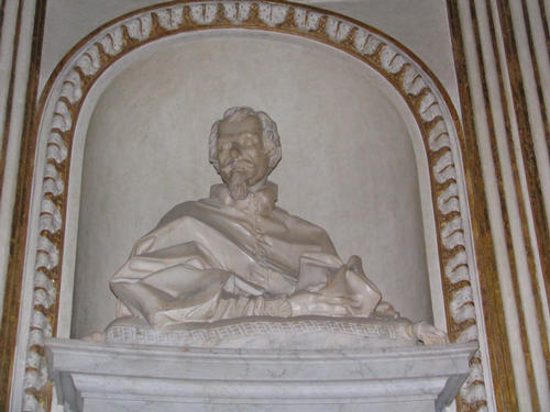 Fausto Poli, Grabmal S. Crisogono in Trastevere, Porträt