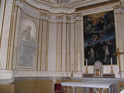 Fausto Poli, Grabmal S. Crisogono in Trastevere, Standort