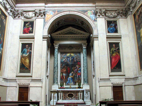 Federico Cesi, Grabmal S. Maria Maggiore, Standort (Cappella Cesi, Altar)