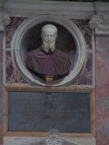 Francesco Alciati, Grabmal S. Maria degli Angeli, Detail