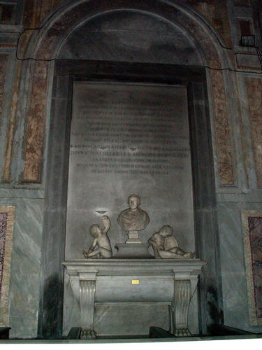 Giambattista Rezzonico, Grabmal S. Nicola in Carcere, Gesamtansicht
