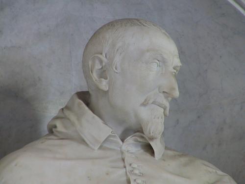 Giovanni Garzia Millini, Grabmal S. Maria del Popolo, Porträt