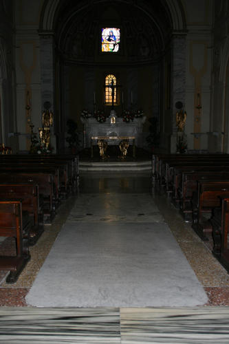 Giovanni Tommaso Boradors, Grabmal S. Sisto Vecchio, Standort