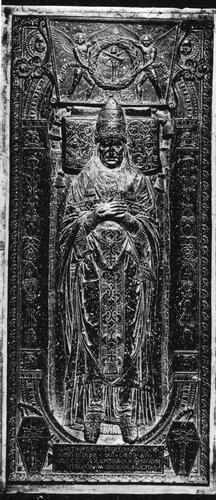 Martin V., Grabmal S. Giovanni in Laterano, Grabplatte