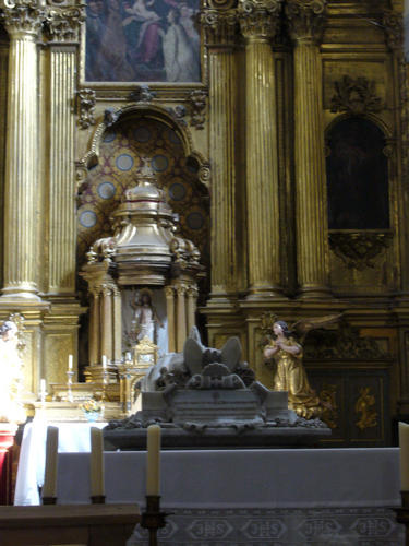 Juan Martinez Siliceo, Grabmal Iglesia del Colegio de Doncellas Nobles, Standort 