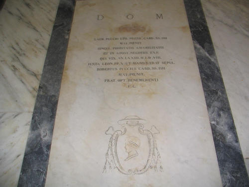 Laurenzio Pucci, Grabmal S. Maria sopra Minerva, Gesamtansicht