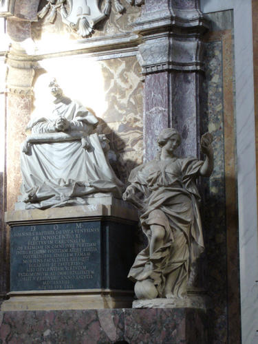 Giovanni Battista de Luca, Grabmal Spirito Santo dei Napoletani, Prudentia