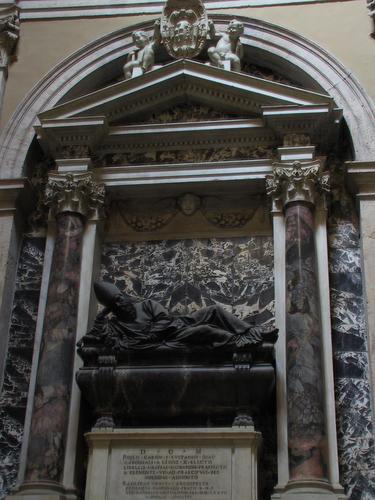 Paolo Emilio Cesi, Grabmal S. Maria Maggiore, Inschrift