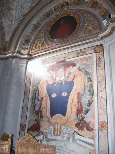 Pietro Francesco Bussi, Grabmal S. Maria in Trastevere, Gesamtansicht