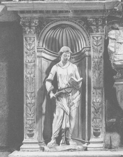 Pius II., Grabmal S. Andrea della Valle, Prudentia