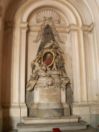 Gioacchino Ferdinando Portocarrero, Grabmal S. Maria del Priorato, Gesamtansicht