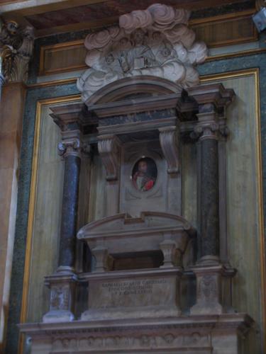 Raffaele Riario-Sansoni, Grabmal SS. Apostoli, Gesamtansicht