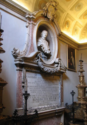 Sebastiano Tanari, Grabmal S. Maria della Vittoria, Gesamtansicht