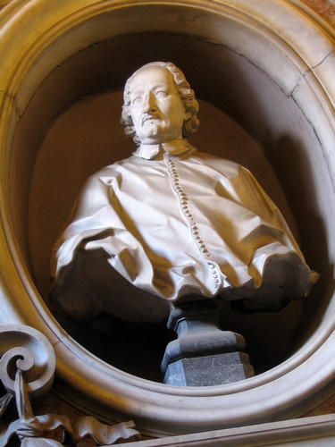 Sebastiano Tanari, Grabmal S. Maria della Vittoria, Porträtbüste