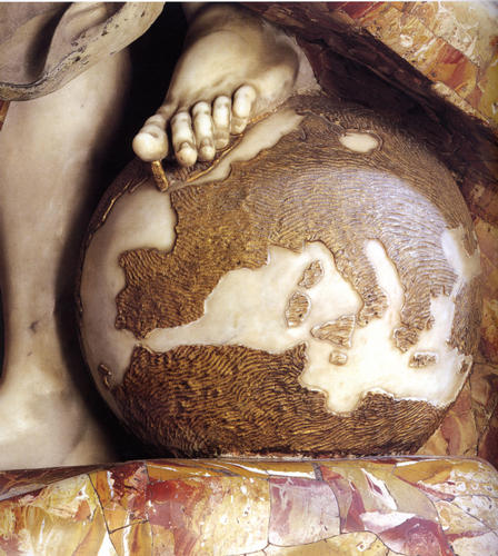 Alexander VII., Grabmal S. Pietro in Vaticano, Veritas Detail